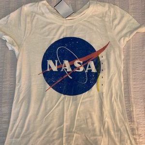 NASA white tee